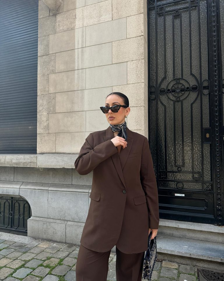 Earthy Elegance: A Must-Have Brown Suit for Women